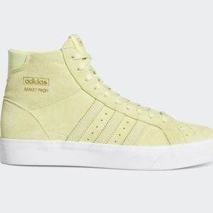 adidas Basket Profi Shoes Yellow Tint